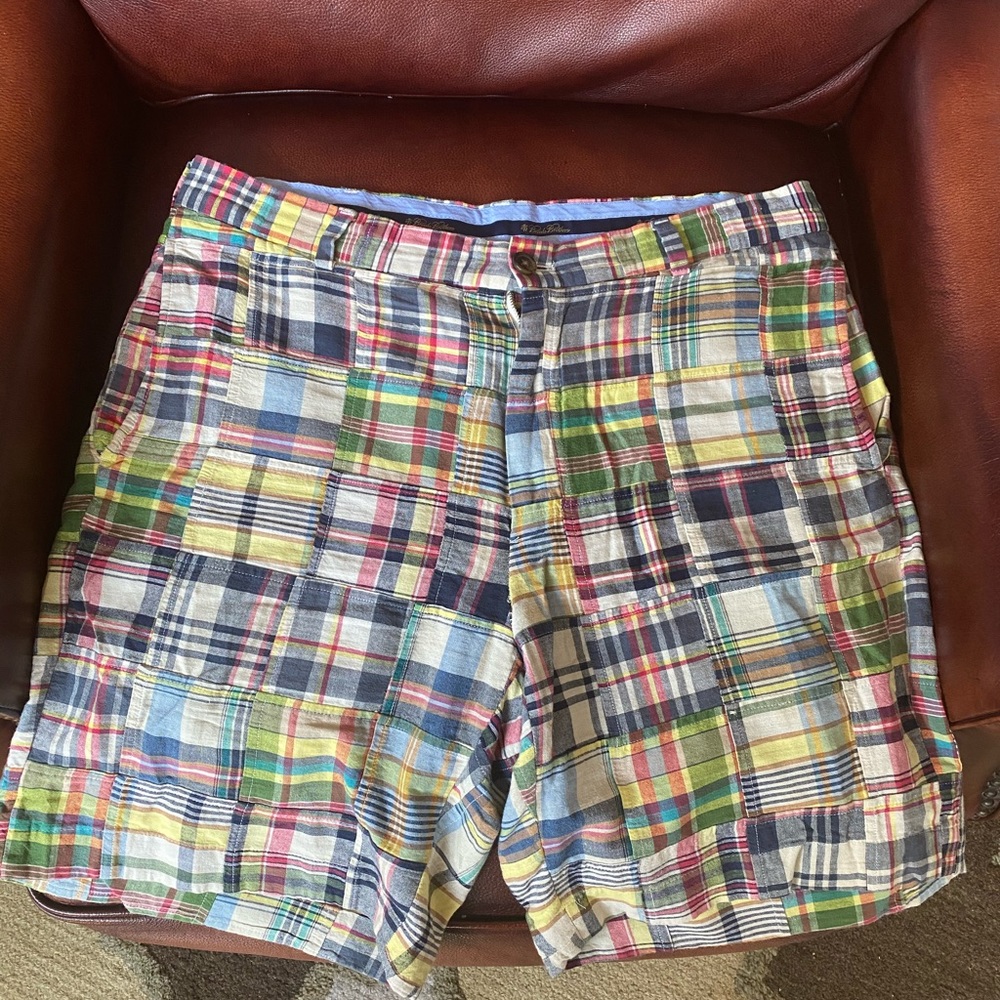 Brooks Brothers Madras Plaid Shorts
